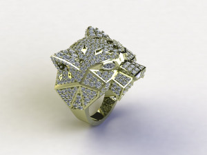 Tiger Ring Modello 3D
