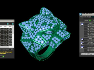 Кольцо Тигра 3D Модель