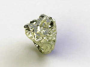 Anello della tigre Modello 3D