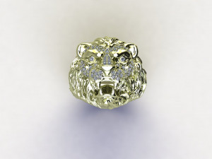 Tiger Ring 3D Модель