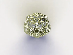 Tiger Ring 3D Model