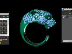 Tiger Ring Modello 3D