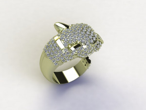 Tiger Ring Modello 3D