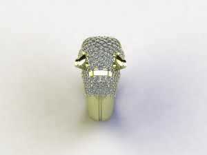 Tiger Ring Modello 3D
