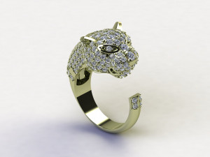 Tiger Ring 3D-Modell