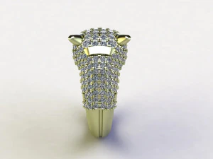 Tiger Ring 3D Model