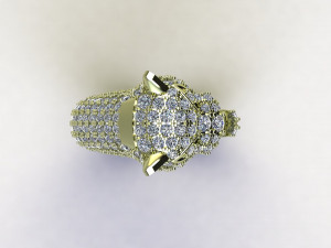 Tiger Ring 3D Model