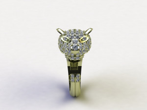 Tiger Ring 3D Model