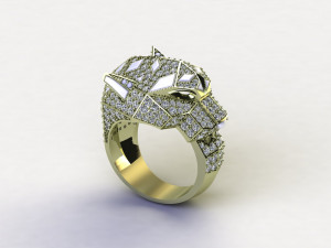 Tiger Ring 3D Модель