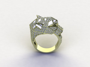 Tiger Ring 3D Модель