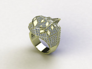 Tiger Ring 3D Модель