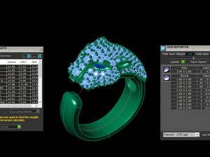 Tiger Ring 3D Model
