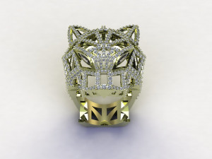 Tiger Ring Modèle 3D