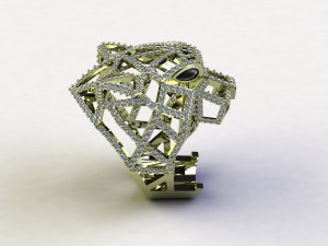 Tiger Ring Modèle 3D