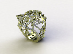 Tiger Ring Modèle 3D