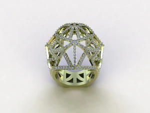 Tiger Ring 3D Model
