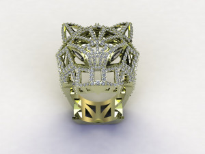 Tiger Ring Modèle 3D