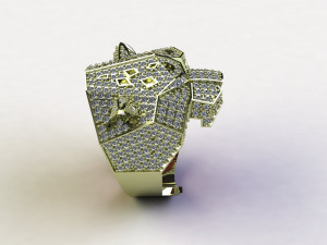 Tiger Ring 3D-Modell