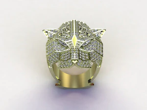 Tiger Ring 3D Model