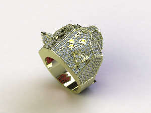 Tiger Ring Modello 3D