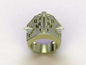 Tiger Ring 3D Model