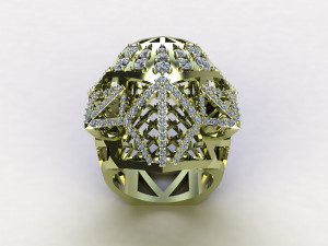 Tiger Ring Model 3D