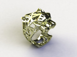 Tiger Ring 3D-Modell