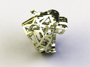 Tiger Ring Modèle 3D