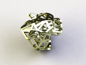 Tiger Ring Modèle 3D
