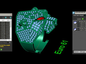 Tiger Ring Model 3D