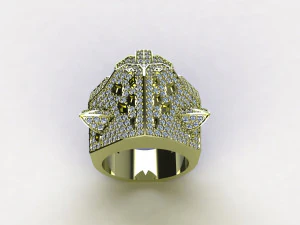 Tiger Ring 3D Model