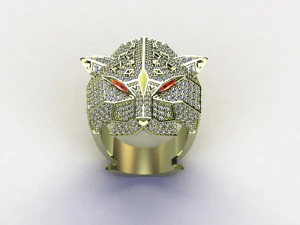 Tiger Ring Puma Panther 3D Model