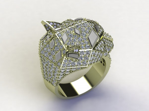 Tiger Ring Puma Panther Modello 3D