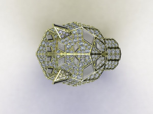 Tiger Ring Puma Panther Modello 3D