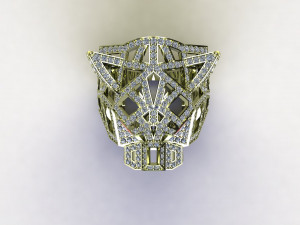 Tiger Ring Puma Panther Modelo 3D