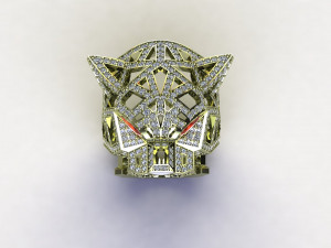Tiger Ring Puma Panther Modelo 3D