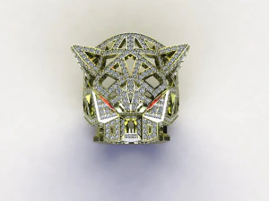 Tiger Ring Puma Panther 3D Model