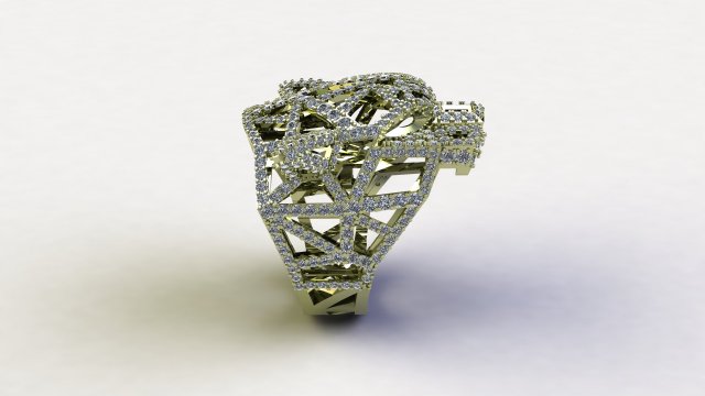 Tiger Ring Puma Panther Modelo 3D .c4d .max .obj .3ds .fbx .stl .blend 
