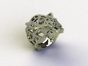 Tiger Ring Puma Panther Modelo 3D