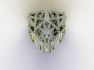 Tiger Ring Puma Panther Modelo 3D