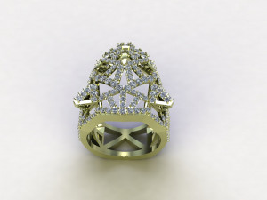 Tiger Ring Puma Panther Modèle 3D