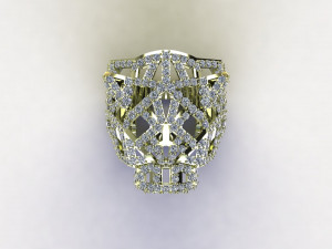 Tiger Ring Puma Panther Modèle 3D