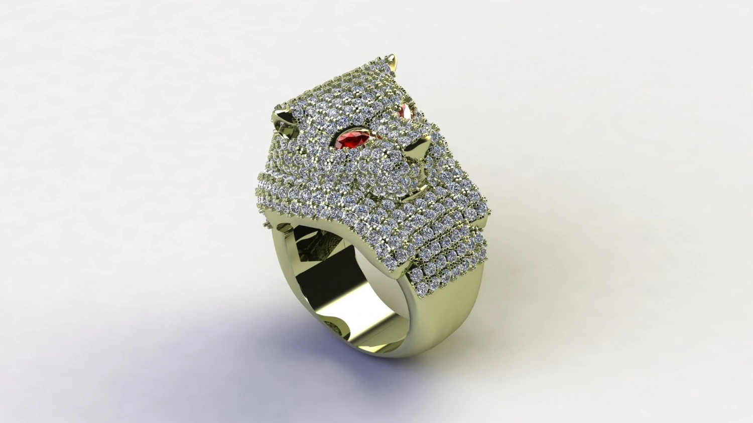 Tiger Ring Puma Panther 3D Model .c4d .max .obj .3ds .fbx .stl .blend 