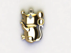 鼠标挂件 3D 模型