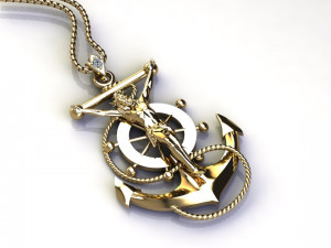 Jesus pendant 3D मॉडल