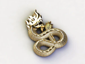 Dragon Khmer and Thai 3D Model