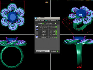Women Diamond Ring 3Dプリントモデル