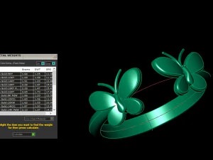 Women Ring Cad File 3D Print Model