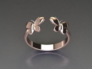 Women Ring Cad File Model Cetak 3D