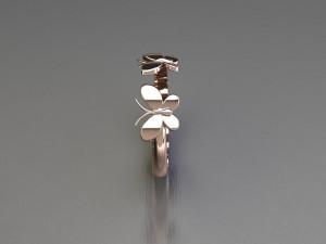 Women Ring Cad File Model Cetak 3D